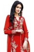 Krizel Trendz Georgette Embroidered Salwar Suit Dupatta Material